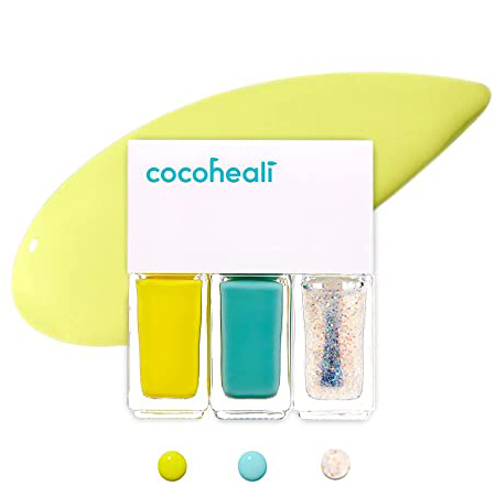 COCOHEALI Cube Nail Star Candy 13.5g สีทาเล็บปลอดภัยไร้สารอันตราย 100% เด็กทาได้ คุณแม่มั่นใจ ลอกออกได้ ไม่ต้องล้าง ไม่มีกลิ่นฉุน
